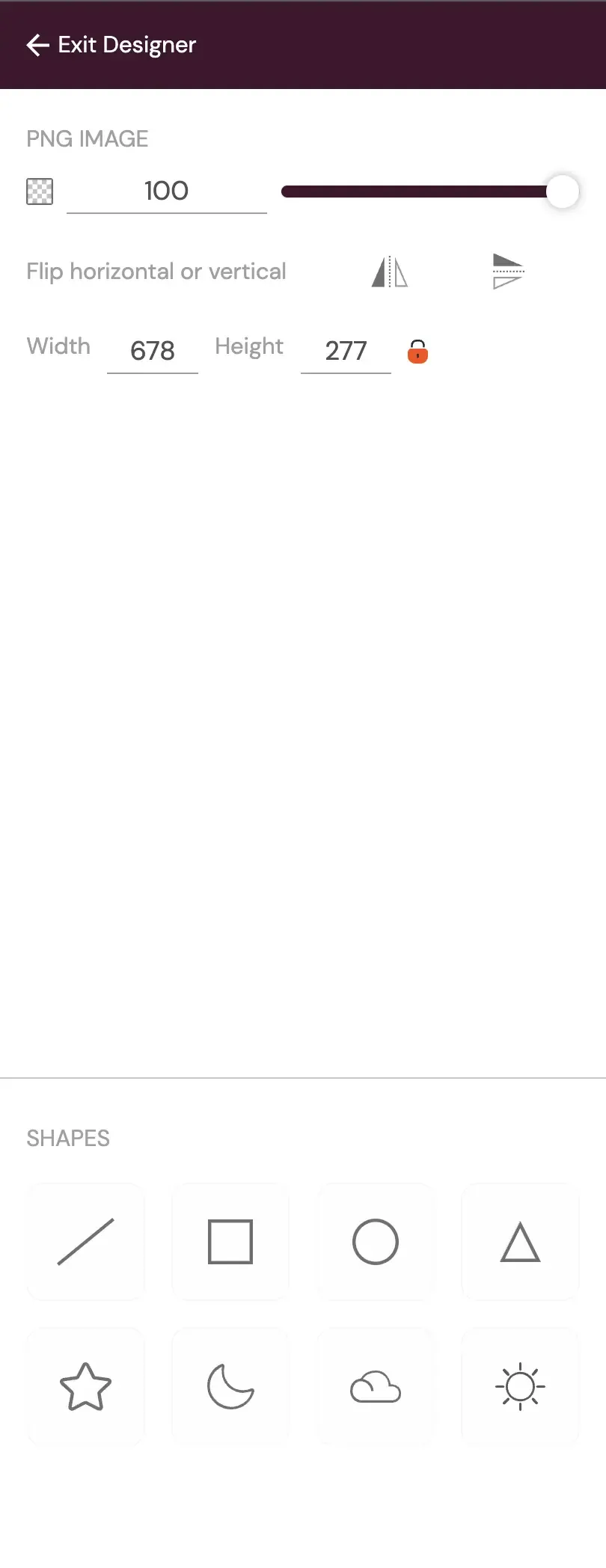 text property screen